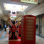 TaxiFun Actions commerciales exposition taxi anglais dans centre commercial pour semaine so british