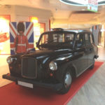 TaxiFun Actions commerciales exposition taxi anglais dans centre commercial pour semaine so british