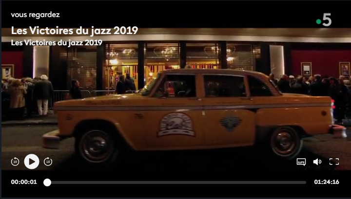 TaxiFun Yellow Cab Victoires du Jazz 2019 Casino de Paris Michel Jonasz evenement jazz musique new york musichall awards festival