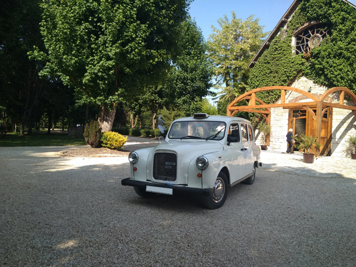 white london taxi to rent