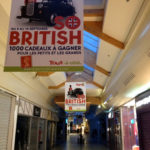 TaxiFun Action commercial au Centre commercial Les Portes de Taverny Exposition statique de notre Black Cab