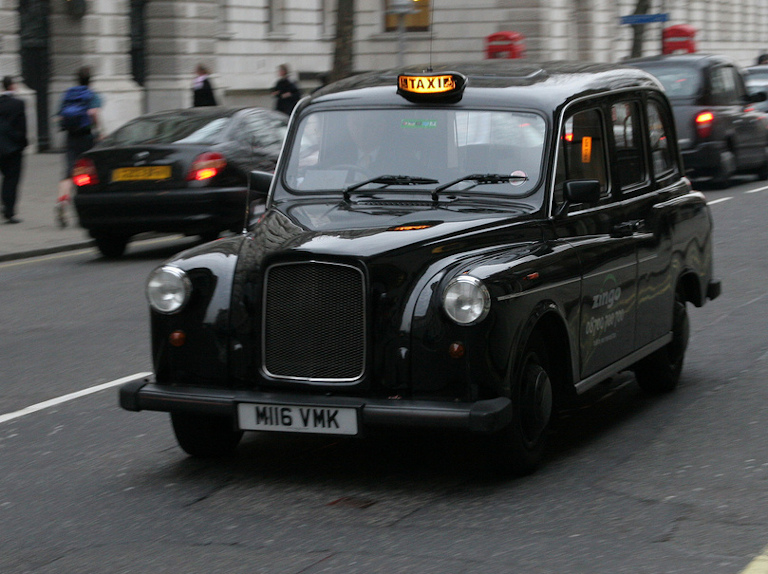 Black Cab Fairway taxi anglais noir Londres