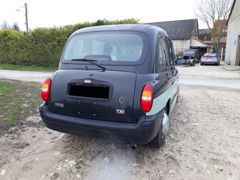 vue arriere taxi anglais tx1