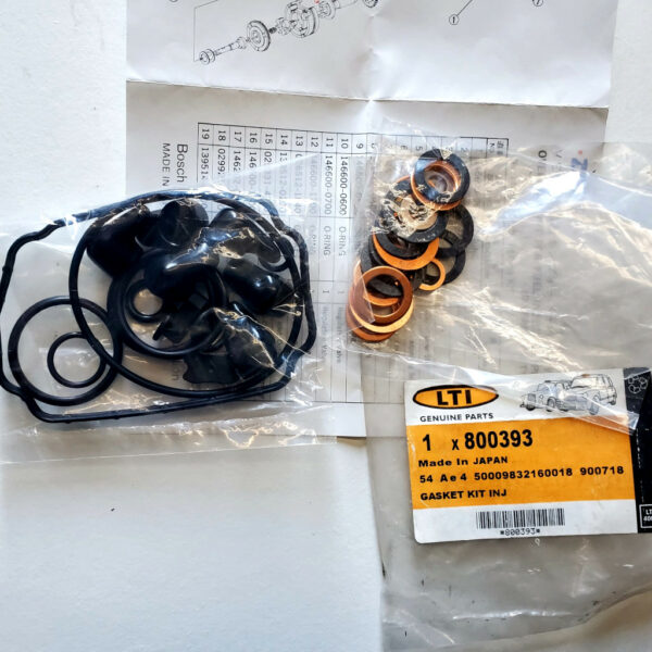 kit reparation injecteurs taxi anglais vue ensemble