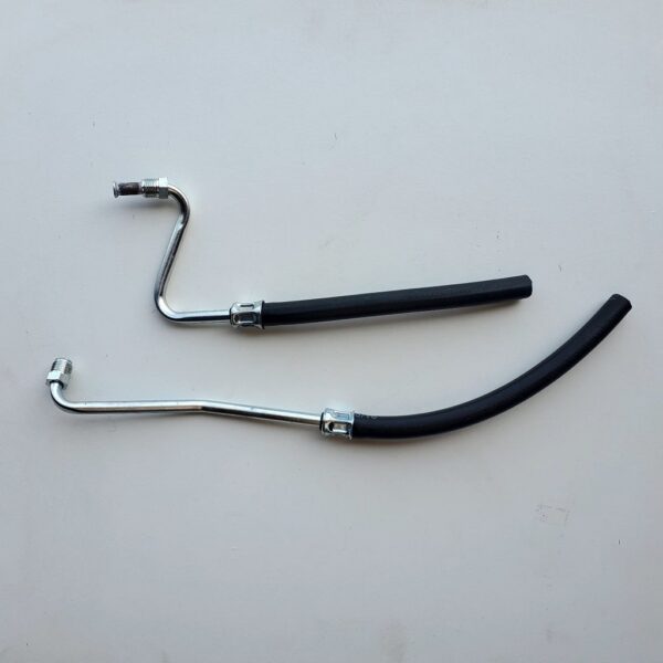 durite refroidissement boite auto taxi anglais vue horizontale sur fonds clair